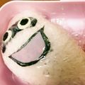 りおyan's cooksnap of when they made 妖怪ウォッチウィスパーおにぎり♪キャラ弁.