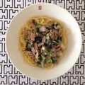 ぺろぺろまゆ's cooksnap of when they made 小松菜と舞茸のクリームパスタ＊♪ ◆.