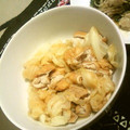 J・0505's cooksnap of when they made キャベツと油揚げの煮物.