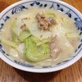 Remtan's cooksnap of when they made 白菜の中華風豆乳クリーム煮.