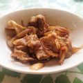 _momo_'s cooksnap of when they made 超簡単！豚バラと玉ねぎのあっさり炒め.