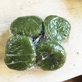 Taykko's cooksnap of when they made ほうれん草と豆腐の白玉だんご★.