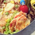 ぱちぱちの日's cooksnap of when they made 鶏ハムdeマヨチーズ焼き♪.