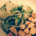 クックJSUZVT☆'s cooksnap of when they made ゴーヤと焼き鳥のヘルシーおつまみサラダ.