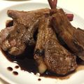 ちょこ05's cooksnap of when they made ラム肉のソテー・バルサミコソース.
