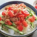 たかね★'s cooksnap of when they made ツナとトマトのぶっかけ素麺.