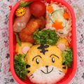 Meeee1118's cooksnap of when they made キャラ弁☆しまじろう.