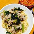 dfycc's cooksnap of when they made ✿コク旨☆チーズ醤油パスタ✿.