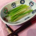 猫柳商店's cooksnap of when they made みょうが竹のおひたし.