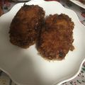 かめろん0804's cooksnap of when they made たっぷりキャベツのチーズ入りメンチカツ♬.