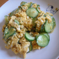 takerumama's cooksnap of when they made 梅味の炒り卵と☆胡瓜の簡単酢の物♪♪.