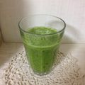 ちー＊＊'s cooksnap of when they made ஐキウイとバナナと水菜のスムージーஐ.