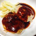 だとん's cooksnap of when they made ふっくら椎茸ハンバーグ.