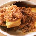 じゃむろう's cooksnap of when they made ■給食の味♪揚げ豆腐のピリ辛肉味噌かけ.