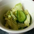 ＊＊ほし＊＊'s cooksnap of when they made 春キャベツ簡単浅漬け♪鰹節・ゴマで美味♪.