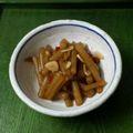 rarapy's cooksnap of when they made 伽羅蕗煮　にんにく唐辛子.