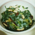 Natabon's cooksnap of when they made ニラとシイタケのとろろ蒸し.