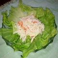 ﾁｲﾁｬﾝﾏﾏ's cooksnap of when they made 簡単♪大根カニカマサラダ.