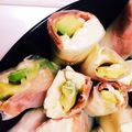 rica9's cooksnap of when they made 生ハムと豆腐とアボの生春巻き✿.