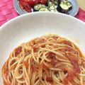 emi1220's cooksnap of when they made クセになる辛さ！スパゲティ・アラビアータ.