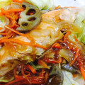 サザエの中は滑り台's cooksnap of when they made 鮭と蓮根の中華あんかけ.