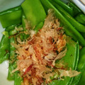 ☆Tomochan☆'s cooksnap of when they made 絹さやのお浸し.