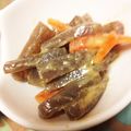minomusi3's cooksnap of when they made こんにゃくとにんじんの味噌きんぴら.