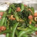 ブルまさ's cooksnap of when they made スナップエンドウの炒め物.