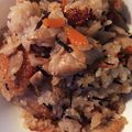 紫苑316's cooksnap of when they made 鶏ごぼうの炊き込みご飯.