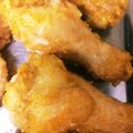 ロンロン草原's cooksnap of when they made 【カレー＆ごま油で】本格！鶏のから揚げ.