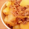 ぴしぇ✿'s cooksnap of when they made 豚バラと大根じゃがいもの甘辛煮.