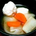 かぉP's cooksnap of when they made 蓮根入り鶏だんごの柔らか煮.