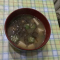 ラリー＆サラ's cooksnap of when they made とろーり＊オクラともずくと豆腐の味噌汁＊.