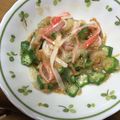 タカエツ's cooksnap of when they made 簡単！オクラのネバネバ和え物.
