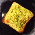 K0A9O0R8U♪'s cooksnap of when they made キャベツ☆めんたいマヨトースト.