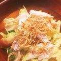 クックN4WH8U☆'s cooksnap of when they made 鳥ささみ缶とカリカリじゃこの簡単サラダ☆.