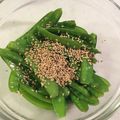 じゅじゅなり's cooksnap of when they made 絹さやとスナップエンドウのホットサラダ.