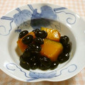 Haru Haru's cooksnap of when they made 黒豆と南瓜のいとこ煮ならぬ・・お友達煮★.