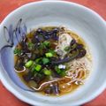 Jock's cooksnap of when they made 一番気に入りました♪わらびのたたき素麺♪.