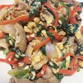 ★はつな☆'s cooksnap of when they made ご飯が進む！豚ニラたまマヨ炒め.