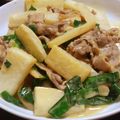 kouzoF's cooksnap of when they made 厚揚げ入り、豚肉とニラのシャクシャク炒め。.