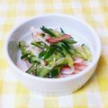 あ～ちゃんさ～ちゃん's cooksnap of when they made 簡単☆胡瓜とカニカマのゴマサラダ♪.