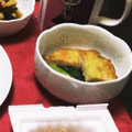 pon1216's cooksnap of when they made 小松菜とさつまあげの煮物.