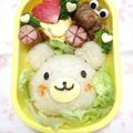 こうへい1206's cooksnap of when they made 簡単キャラ弁シリーズ☆くまちゃん.