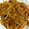 yuppe728's cooksnap of when they made もやしと挽肉で簡単さっぱり納豆焼きそば.