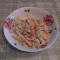 オレンジリング's cooksnap of when they made キャベツとカニ蒲鉾のごまサラダ.