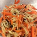 seacomet's cooksnap of when they made 人参と切干大根の中華煮.