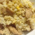 やったーまん's cooksnap of when they made ニンニク醤油味のササミとネギのさっぱりチャーハン.