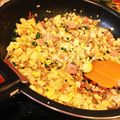 _maki's cooksnap of when they made 豆腐deなんちゃって炒飯♪.