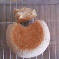 にリンゴ's cooksnap of when they made 国産小麦粉と炊飯器で作る白いパン.